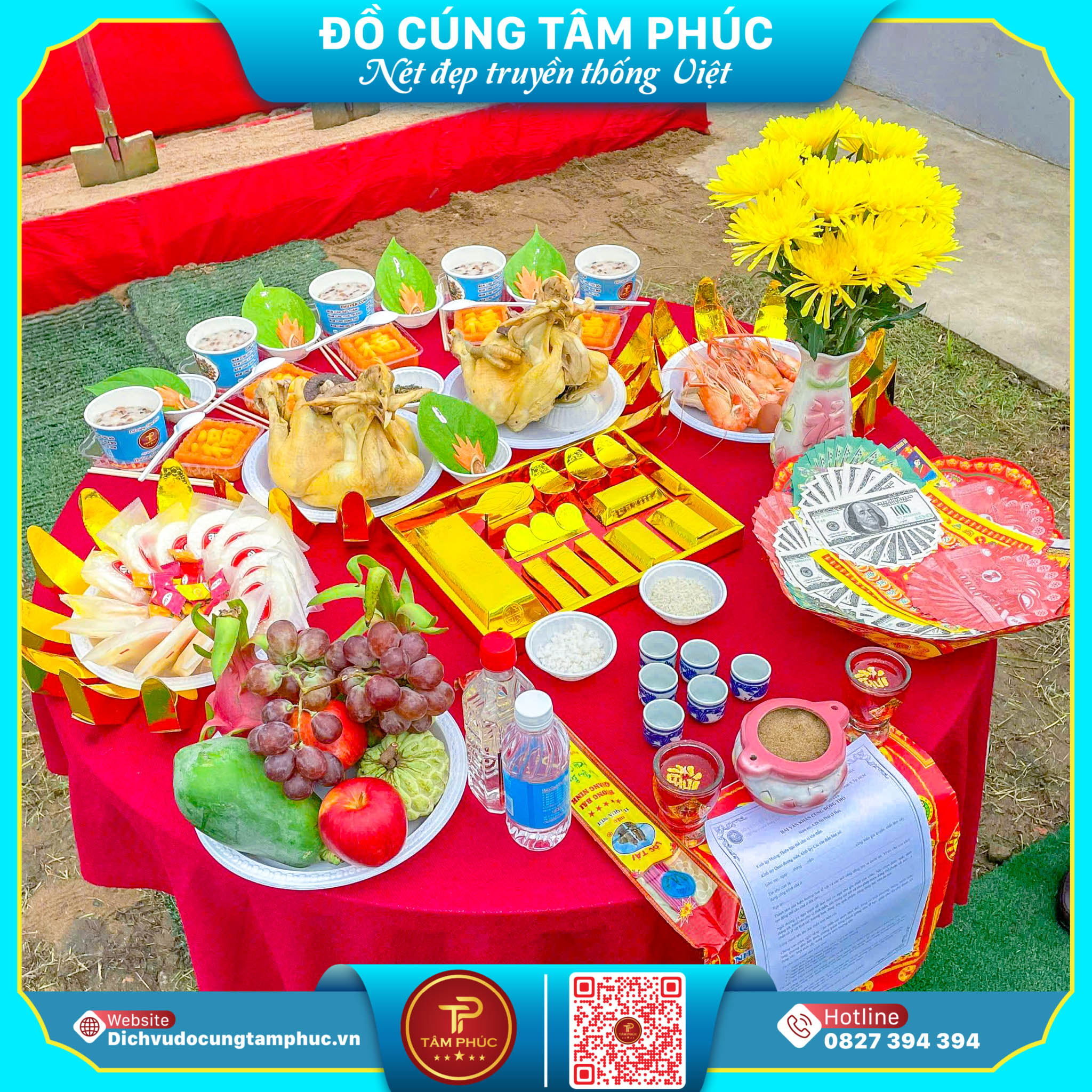 Tìm Hiểu Về Ý Nghĩa Mâm Cúng Động Thổ Là Gì?